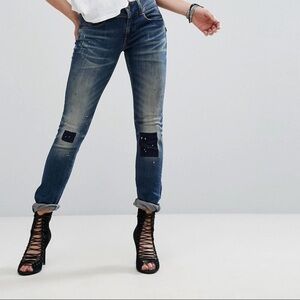 G-star Raw Restored Denim Midge Cody Mid Skinny Jeans